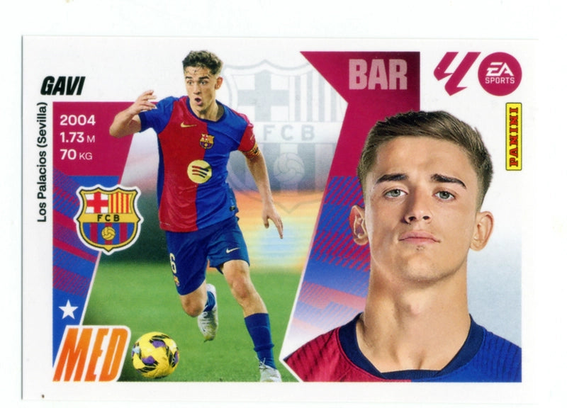 Gavi - FC Barcelona - Panini Liga Este  - 2025 - 2026 - #014 - Básico
