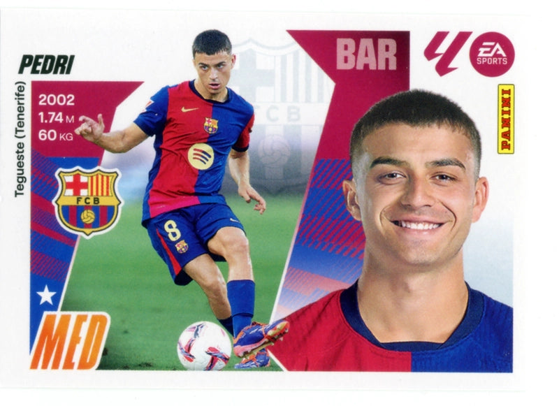 Pedri - FC Barcelona - Panini Liga Este  - 2025 - 2026 - #015 - Básico