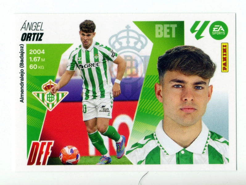 Ortiz - Real Betis - Panini Liga Este  - 2025 - 2026 - #05B - Básico