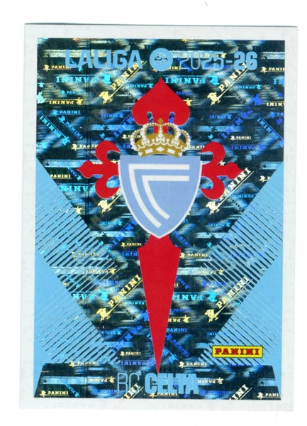 Escudo - RC Celta - Panini Liga Este  - 2025 - 2026 - #001 - Básico