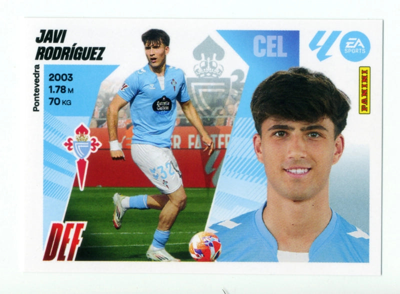Javi Rodríguez - RC Celta - Panini Liga Este  - 2025 - 2026 - #005 - Básico
