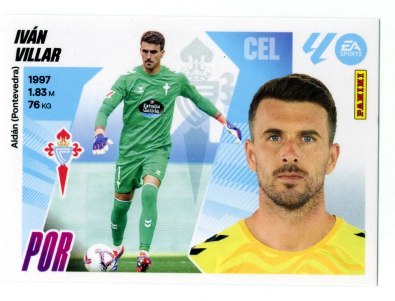 Iván Villar - RC Celta - Panini Liga Este  - 2025 - 2026 - #004 - Básico