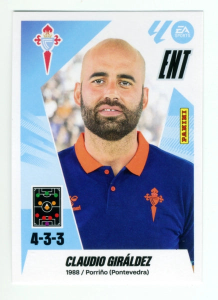Entrenador - Giráldez - RC Celta - Panini Liga Este  - 2025 - 2026 - #002 - Básico