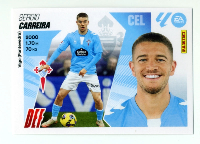 Carreira - RC Celta - Panini Liga Este  - 2025 - 2026 - #006 - Básico