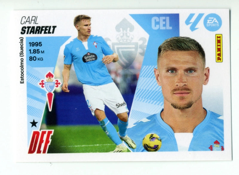 Starfelt - RC Celta - Panini Liga Este  - 2025 - 2026 - #008 - Básico