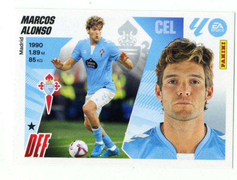 Marcos Alonso - RC Celta - Panini Liga Este  - 2025 - 2026 - #10A - Básico