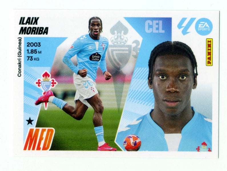 Ilaix Moriba - RC Celta - Panini Liga Este  - 2025 - 2026 - #012 - Básico