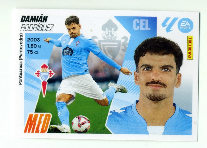 Damián - RC Celta - Panini Liga Este  - 2025 - 2026 - #013 - Básico