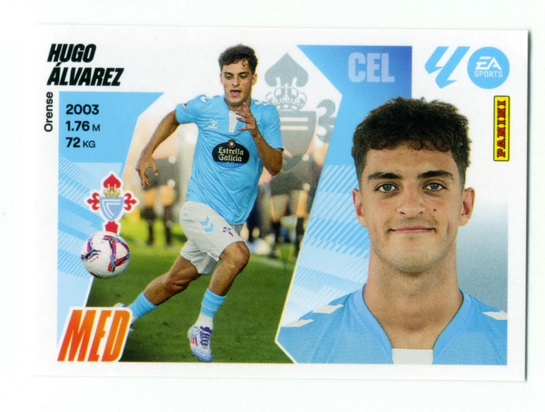 Hugo Alvarez - RC Celta - Panini Liga Este  - 2025 - 2026 - #014 - Básico