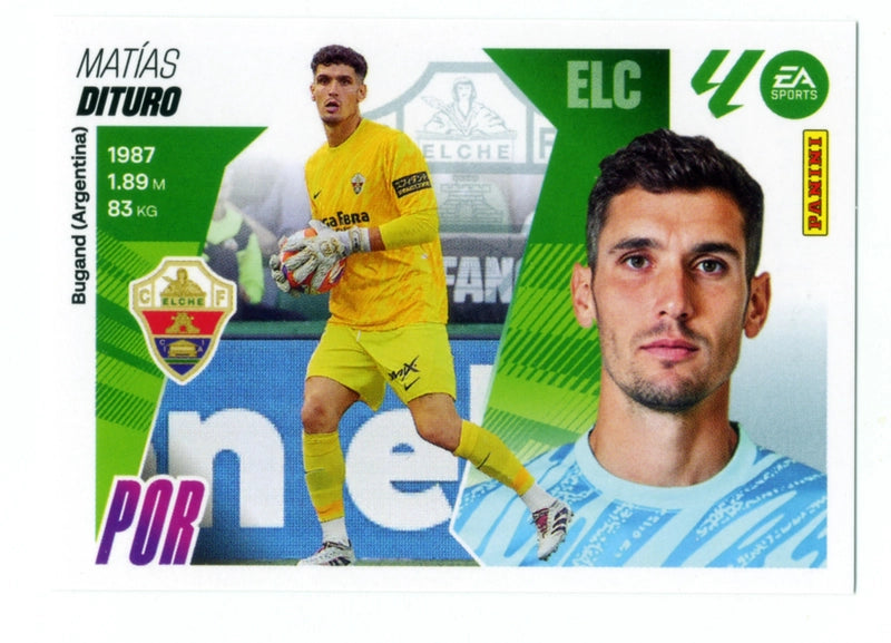 Dituro - Elche CF - Panini Liga Este  - 2025 - 2026 - #003 - Básico