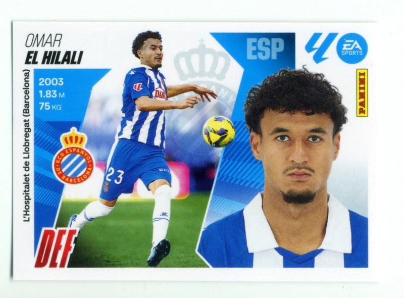 ElHilali - RCD Espanyol - Panini Liga Este  - 2025 - 2026 - #005 - Básico
