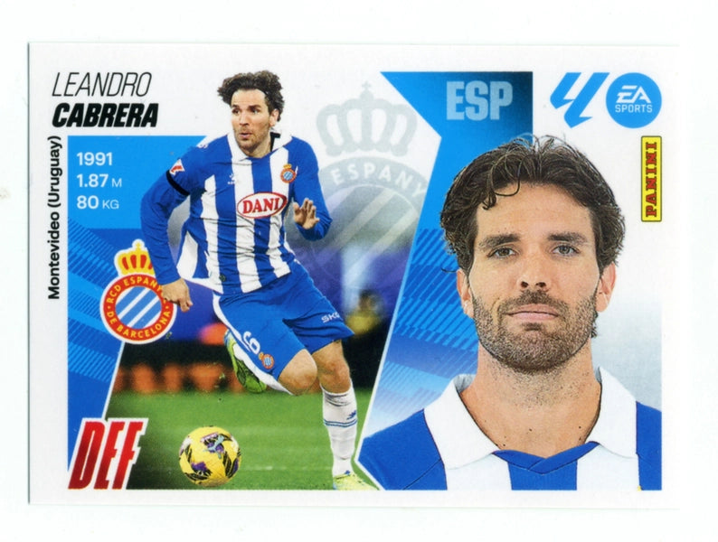 Cabrera - RCD Espanyol - Panini Liga Este  - 2025 - 2026 - #006 - Básico