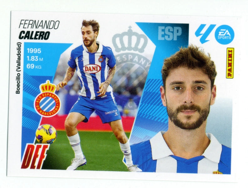 Calero - RCD Espanyol - Panini Liga Este  - 2025 - 2026 - #007 - Básico