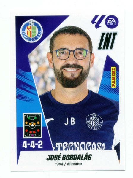 Entrenador - Bordalás - Getafe CF - Panini Liga Este  - 2025 - 2026 - #002 - Básico