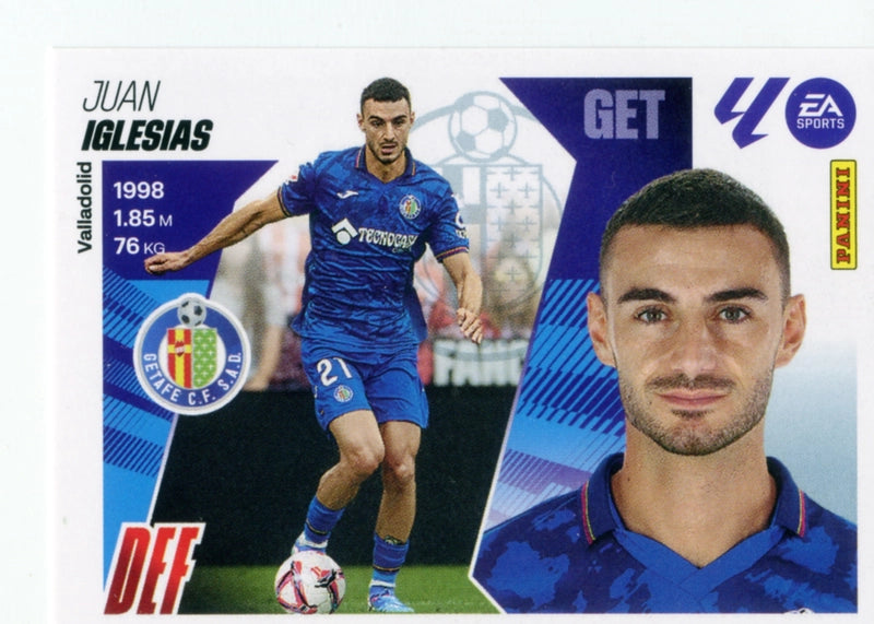 Iglesias - Getafe CF - Panini Liga Este  - 2025 - 2026 - #005 - Básico