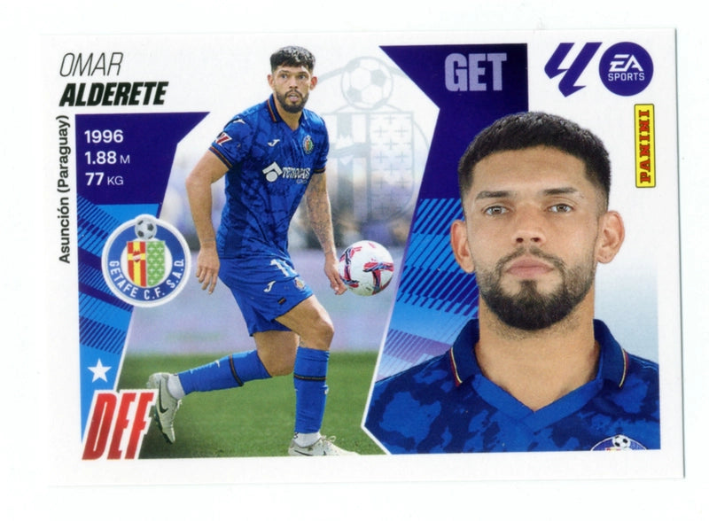 Alderete - Getafe CF - Panini Liga Este  - 2025 - 2026 - #007 - Básico