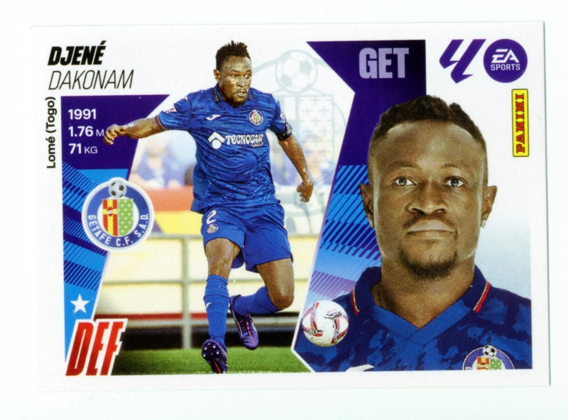 Djené - Getafe CF - Panini Liga Este  - 2025 - 2026 - #008 - Básico