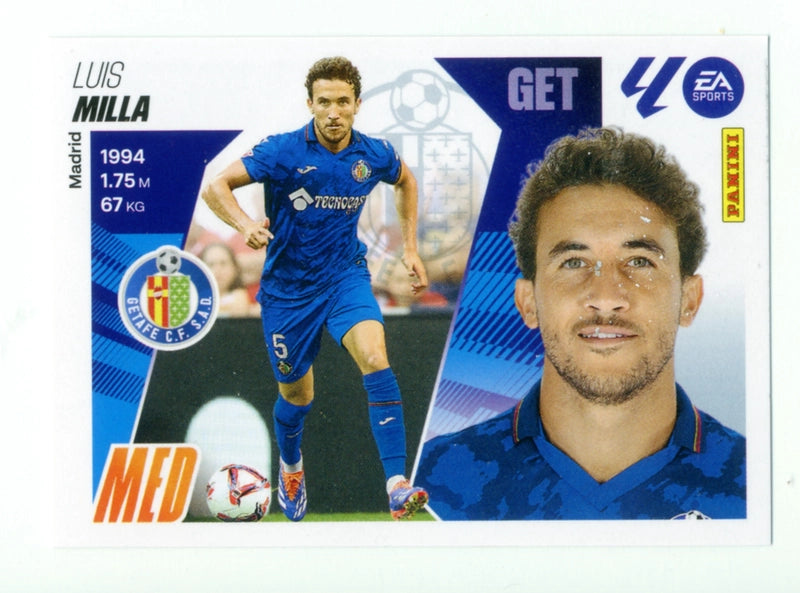 Milla - Getafe CF - Panini Liga Este  - 2025 - 2026 - #014 - Básico