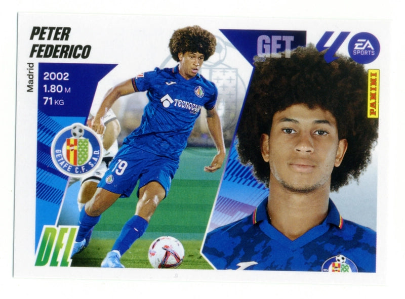 Soccer Trading Card-Peter Federico-Getafe CF-Panini La Liga Este