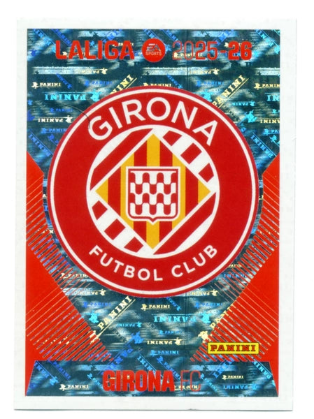 Escudo - Girona FC - Panini Liga Este  - 2025 - 2026 - #001 - Básico