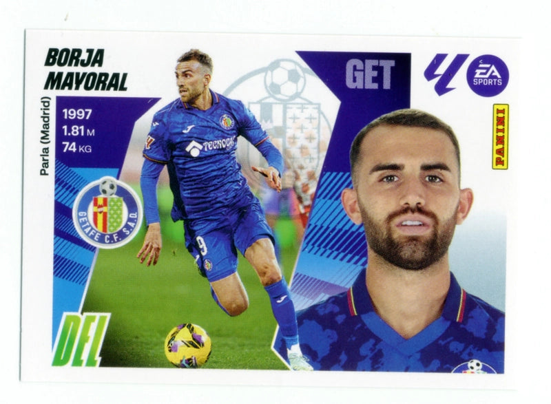 Borja Mayoral - Getafe CF - Panini Liga Este  - 2025 - 2026 - #019 - Básico