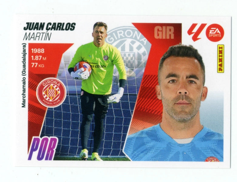 Juan Carlos - Girona FC - Panini Liga Este  - 2025 - 2026 - #04B - Básico