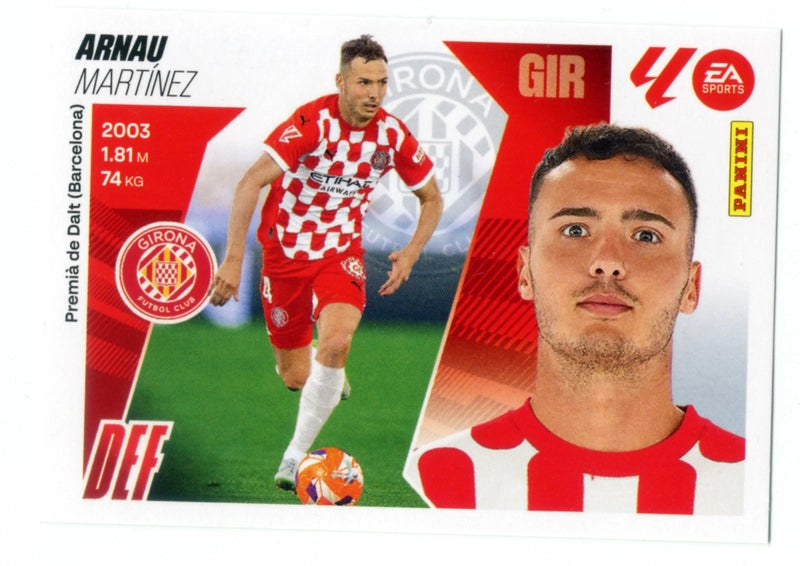 Arnau - Girona FC - Panini Liga Este  - 2025 - 2026 - #005 - Básico