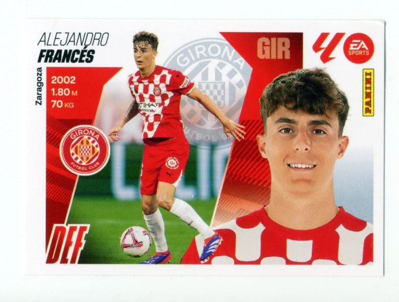Francés - Girona FC - Panini Liga Este  - 2025 - 2026 - #006 - Básico