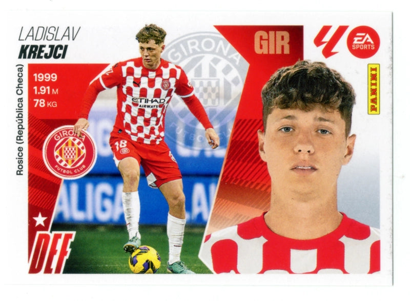 Krejčí - Girona FC - Panini Liga Este  - 2025 - 2026 - #008 - Básico