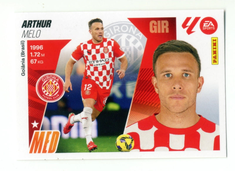 Arthur - Girona FC - Panini Liga Este  - 2025 - 2026 - #013 - Básico