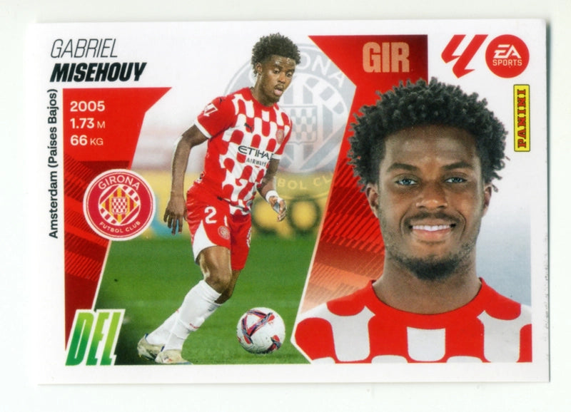 Misehouy - Girona FC - Panini Liga Este  - 2025 - 2026 - #18B - Básico