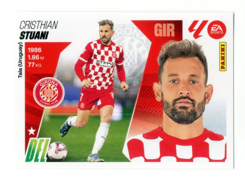 Stuani - Girona FC - Panini Liga Este  - 2025 - 2026 - #019 - Básico