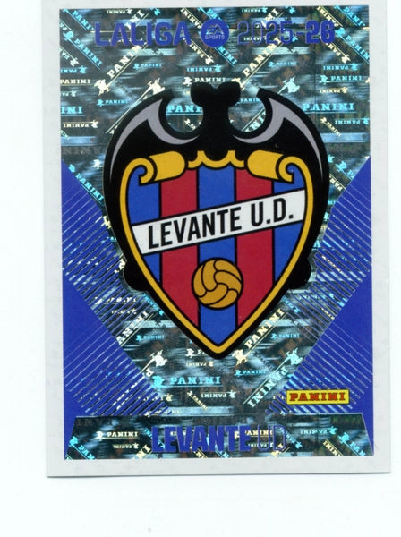 Escudo - UD Levante - Panini Liga Este  - 2025 - 2026 - #001 - Básico