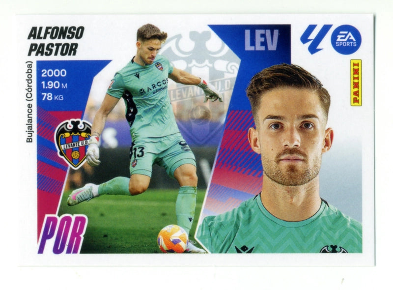 Alfonso Pastor - UD Levante - Panini Liga Este  - 2025 - 2026 - #004 - Básico