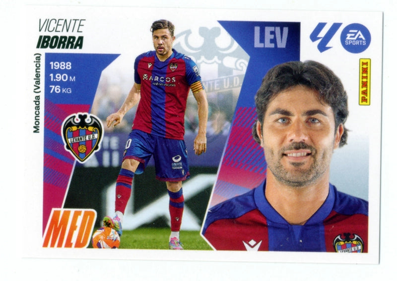 Iborra - UD Levante - Panini Liga Este  - 2025 - 2026 - #011 - Básico