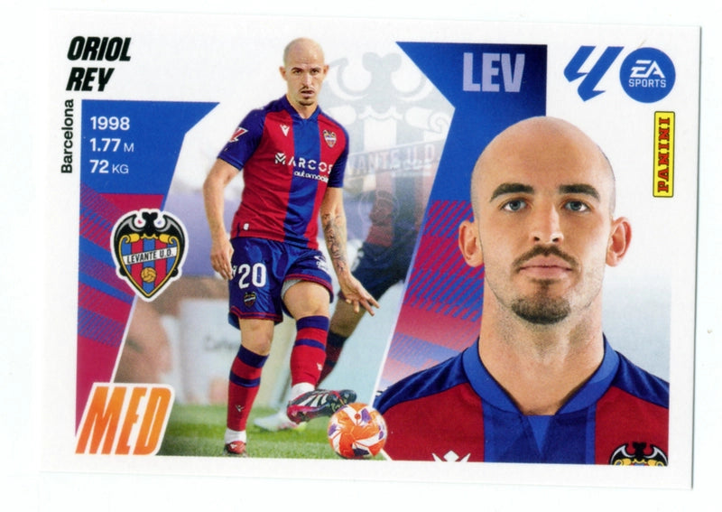 Oriol Rey - UD Levante - Panini Liga Este  - 2025 - 2026 - #012 - Básico