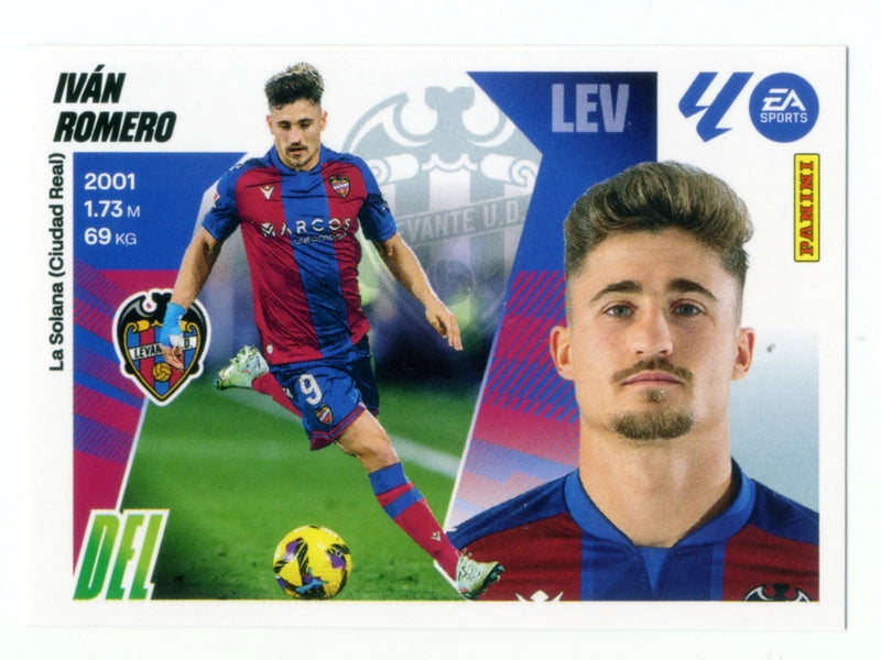 Iván Romero - UD Levante - Panini Liga Este  - 2025 - 2026 - #017 - Básico