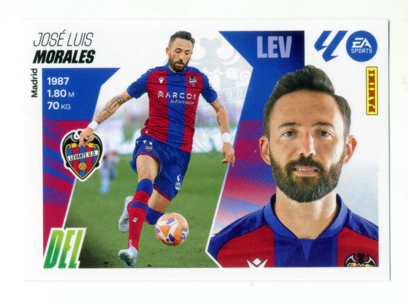 Morales - UD Levante - Panini Liga Este  - 2025 - 2026 - #018 - Básico