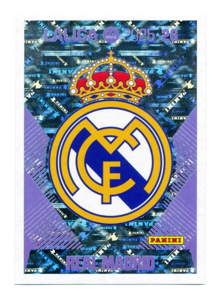 Escudo - Real Madrid  - Panini Liga Este  - 2025 - 2026 - #001 - Básico
