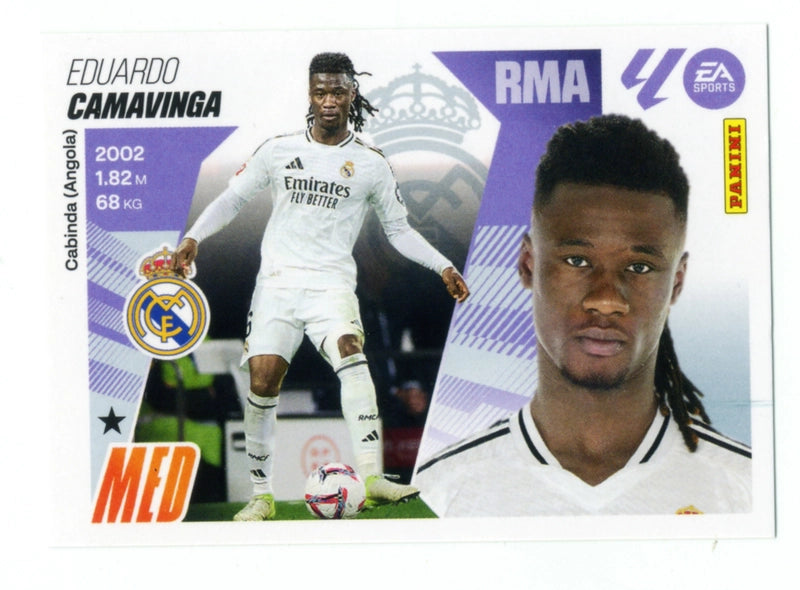 Camavinga - Real Madrid  - Panini Liga Este  - 2025 - 2026 - #012 - Básico