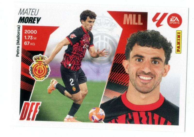 Morey - RCD Mallorca - Panini Liga Este  - 2025 - 2026 - #05B - Básico