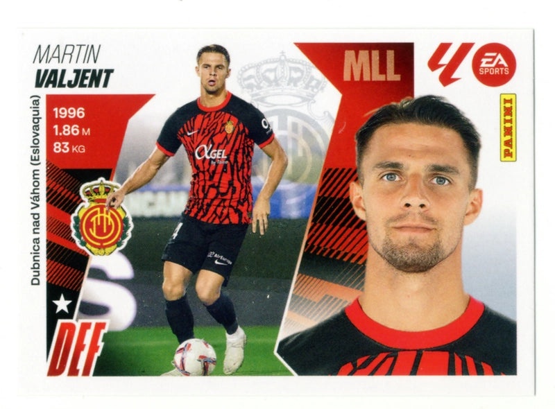 Valjent - RCD Mallorca - Panini Liga Este  - 2025 - 2026 - #008 - Básico