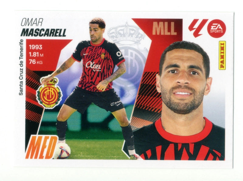 Mascarell - RCD Mallorca - Panini Liga Este  - 2025 - 2026 - #011 - Básico
