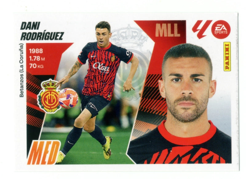 Dani Rodríguez - RCD Mallorca - Panini Liga Este  - 2025 - 2026 - #015 - Básico