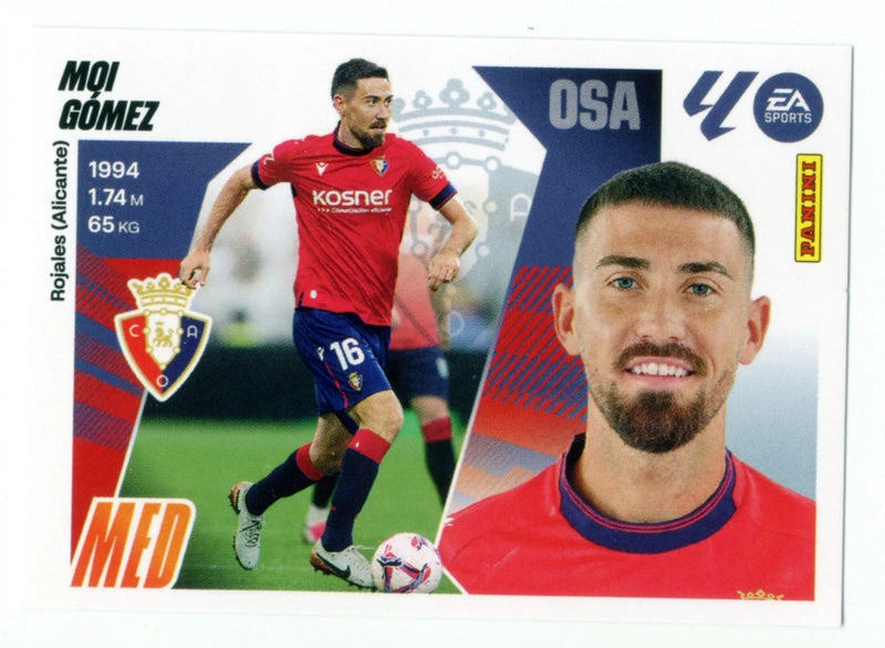 Moi Gómez - CA Osasuna - Panini Liga Este  - 2025 - 2026 - #015 - Básico