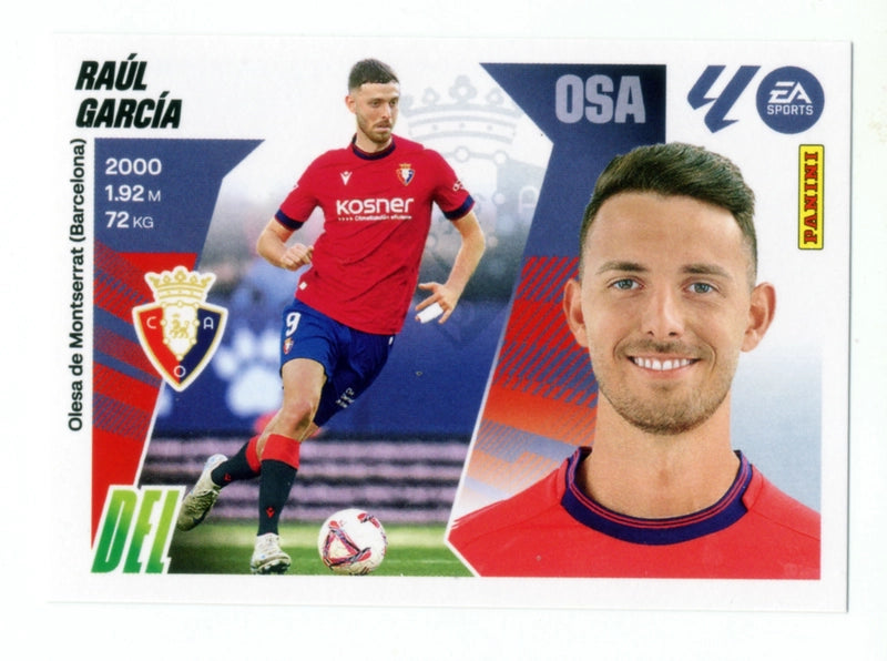 Raúl García - CA Osasuna - Panini Liga Este  - 2025 - 2026 - #020 - Básico