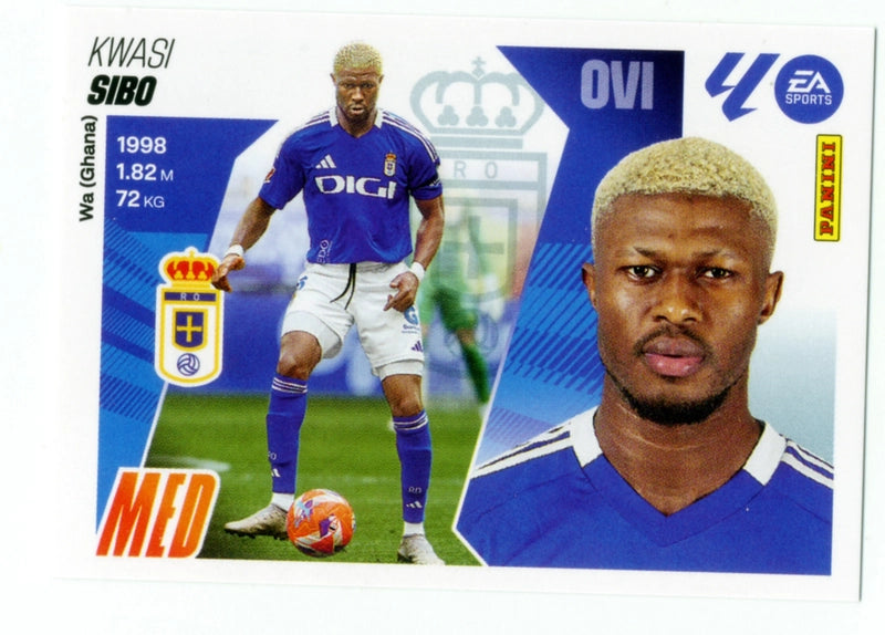 Sibo - Real Oviedo - Panini Liga Este  - 2025 - 2026 - #013 - Básico