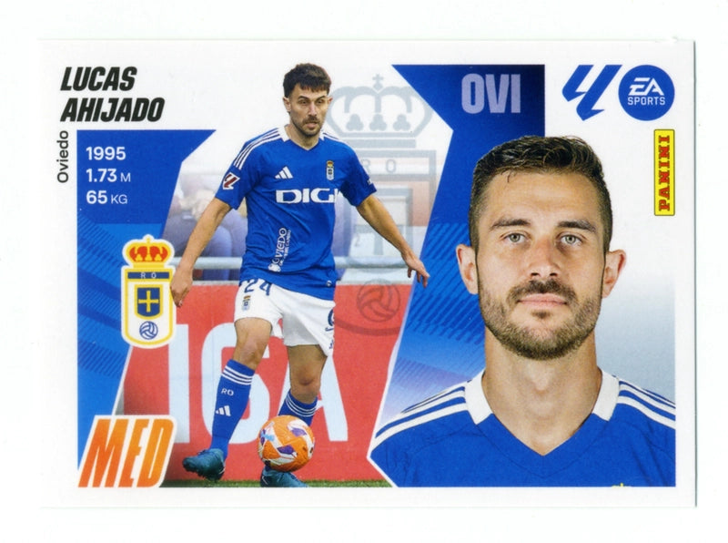 Lucas Ahijado - Real Oviedo - Panini Liga Este  - 2025 - 2026 - #16B - Básico