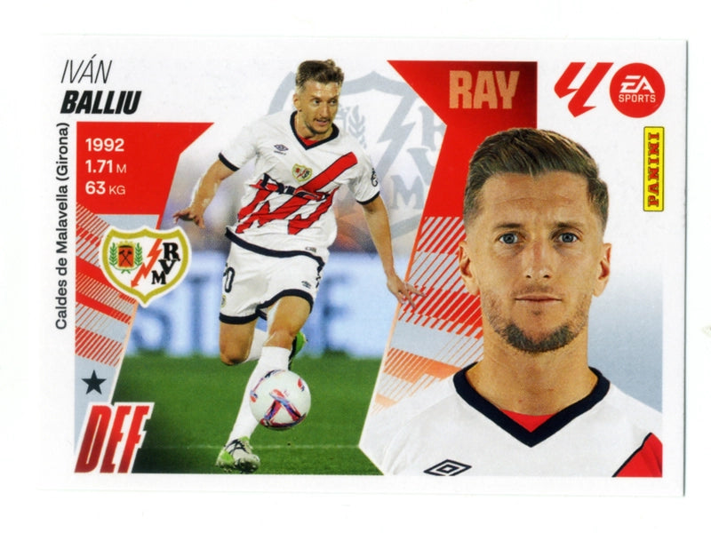Balliu - Rayo Vallecano - Panini Liga Este  - 2025 - 2026 - #005 - Básico
