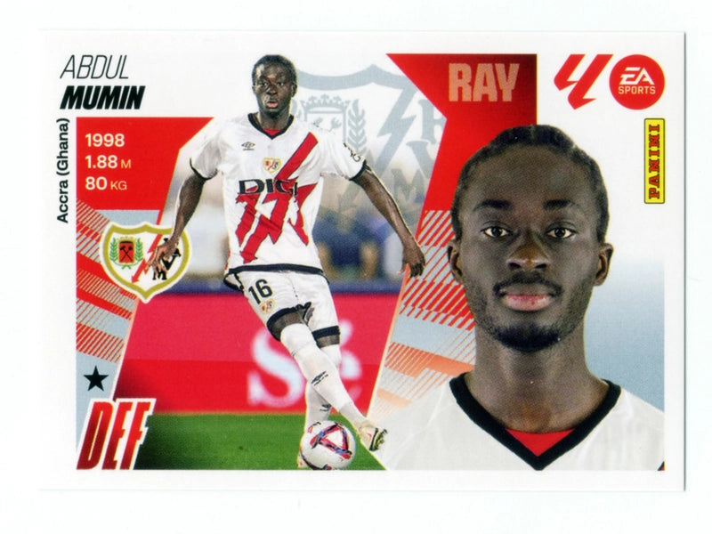 Mumin - Rayo Vallecano - Panini Liga Este  - 2025 - 2026 - #008 - Básico